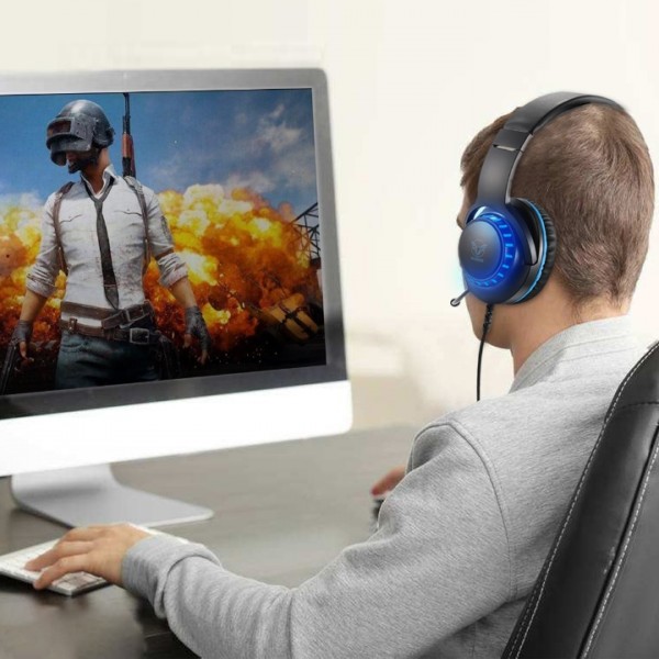 Masacegon H-11 is a primary kind of gaming headset, which brings you vivid sound field, sound clarity, sound shock feeling, capable of various games. Its super soft Over-ear pads is more comfortable for long time wear