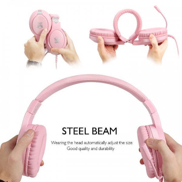 Masacegon H-10 is a primary kind of gaming headset, which brings you vivid sound field, sound clarity, sound shock feeling, capable of various games. Its super soft Over-ear pads is more comfortable for long time wear